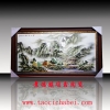 陶瓷瓷板畫，高檔饋贈禮品，景德鎮陶瓷瓷板畫