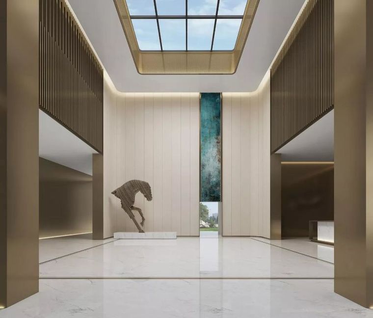 天津金地臻悅售樓處：新現代主義的藝術美學 | EH+DESIGN
